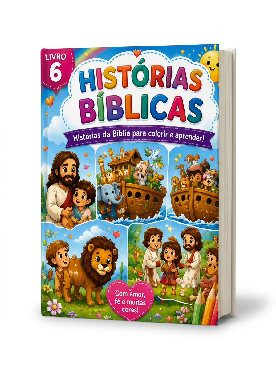 Capa do Livro 6 — Histórias Bíblicas