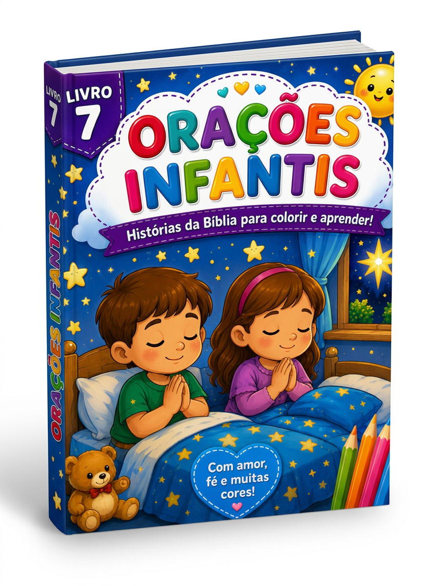 Capa do Livro 7 — Orações Infantis