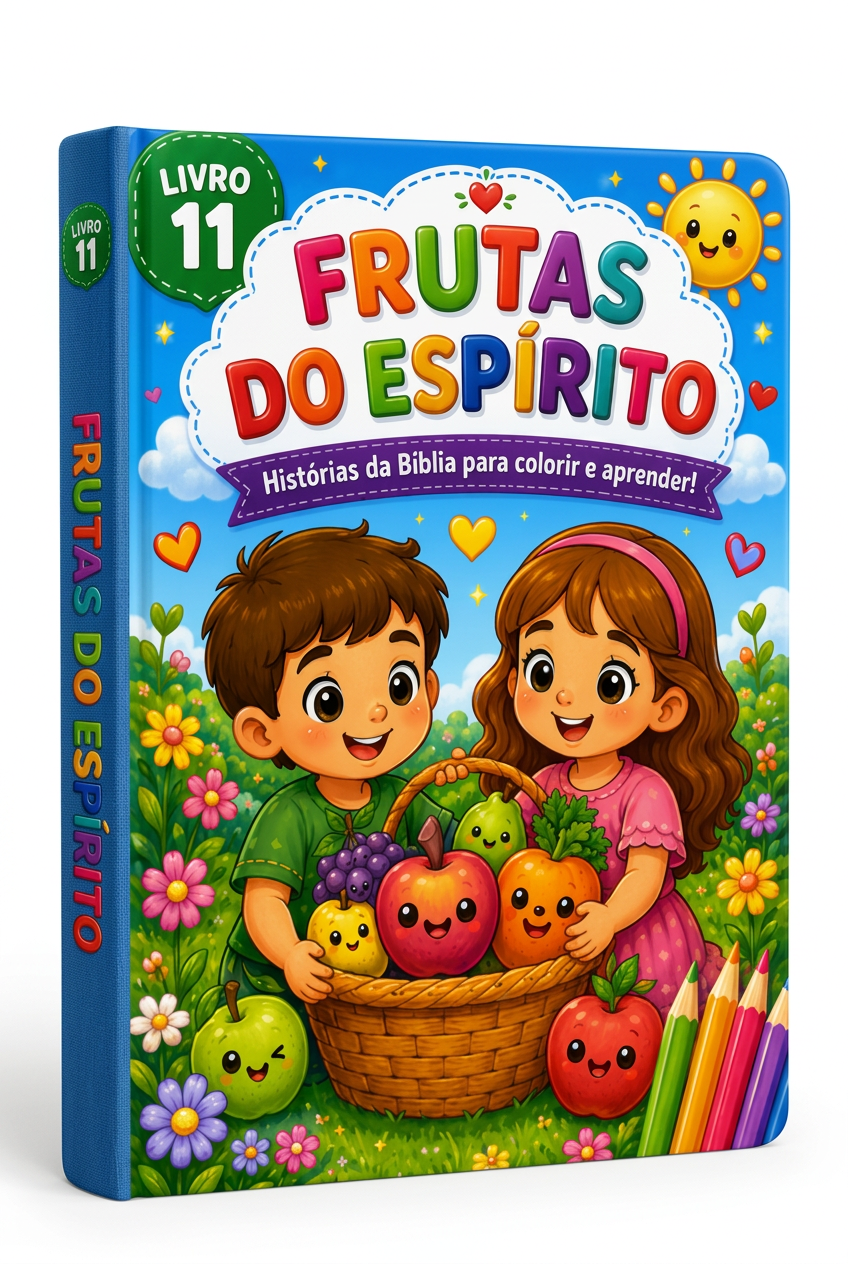 Capa do Livro 11 — Frutas do Espírito
