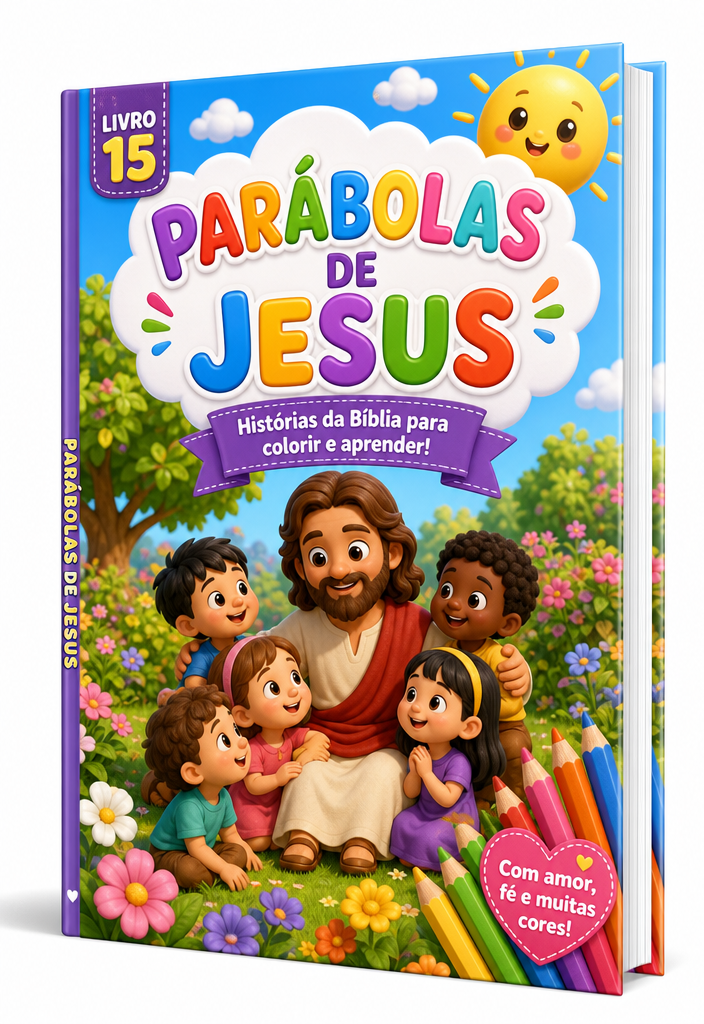 Capa do Livro 15 — Parábolas de Jesus