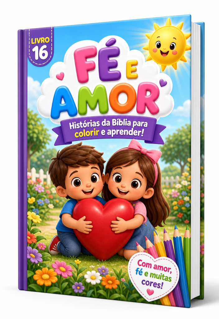 Capa do Livro 16 — Fé e Amor