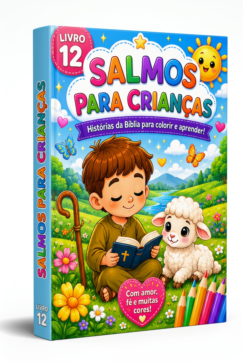 Capa do Livro 12 — Salmos para Crianças