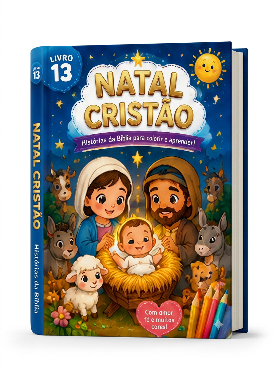 Capa do Livro 13 — Natal Cristão